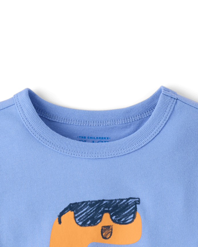 Baby And Toddler Boys Birthday Graphic Tee