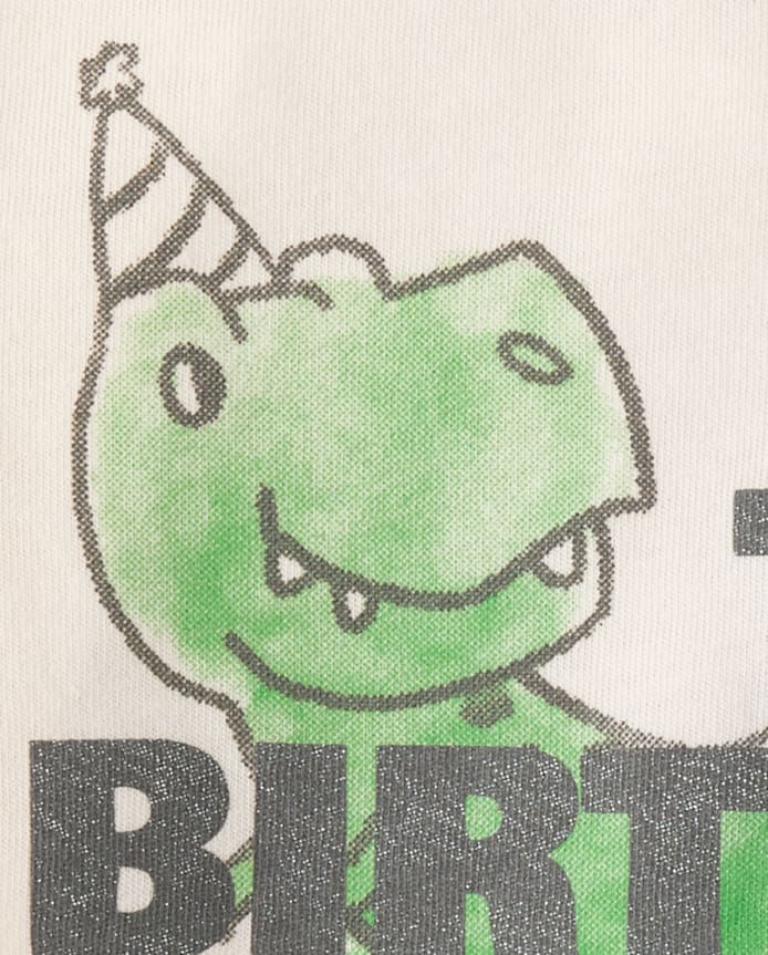 Baby And Toddler Boys Birthday Dude Graphic Tee