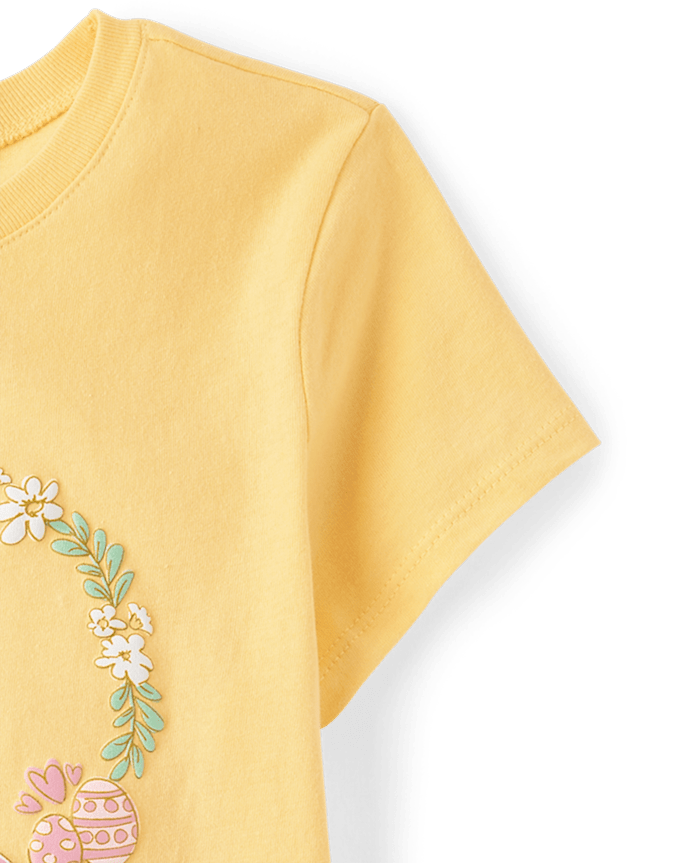 Girls Easter Loved By Every Bunny Graphic Tee