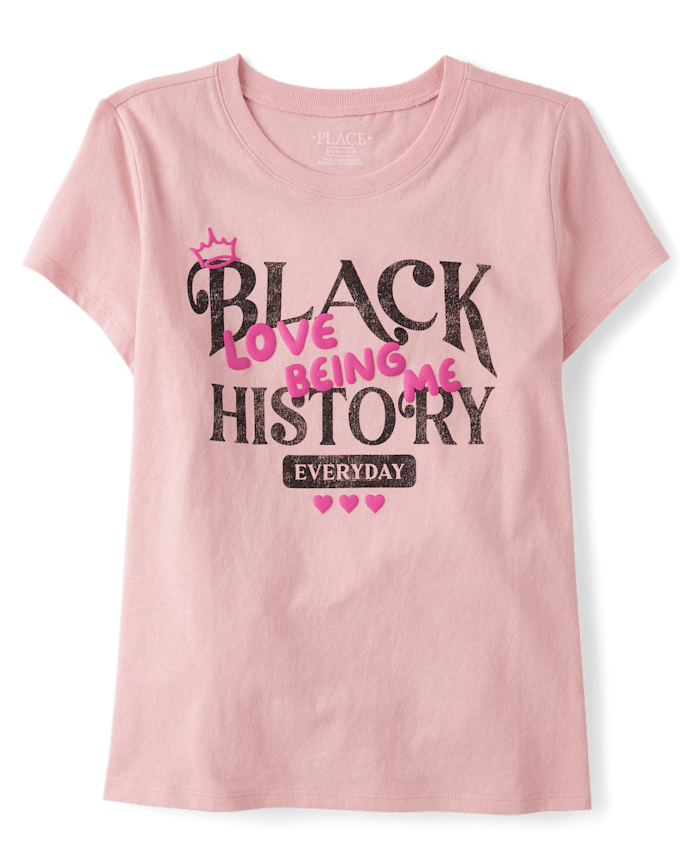 Girls Black History Graphic Tee