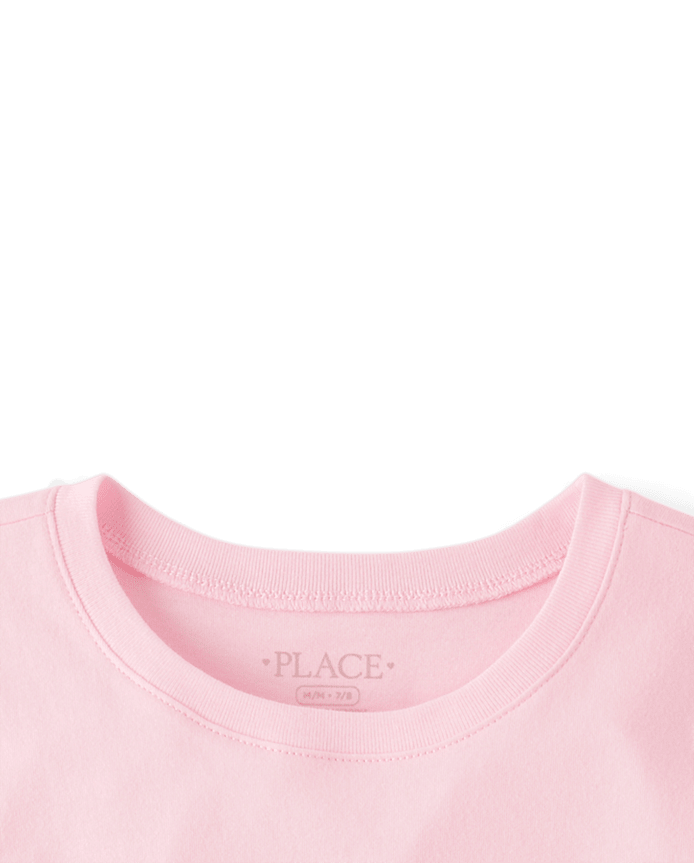 Girls Easter Bunny Floral  Graphic Tee