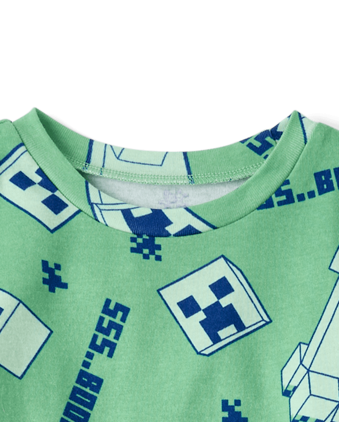 Boys Minecraft™ Snug Fit Cotton Pajamas