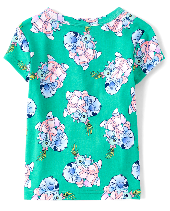 Baby And Toddler Girls Stitch™ Snug Fit Cotton Pajamas