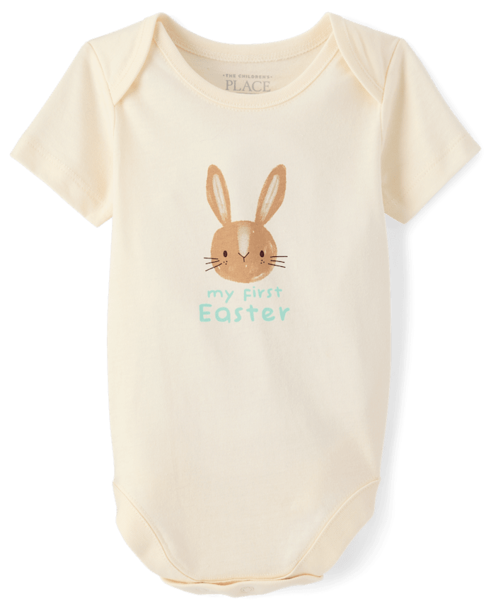 Baby First Easter Graphic Bodysuit