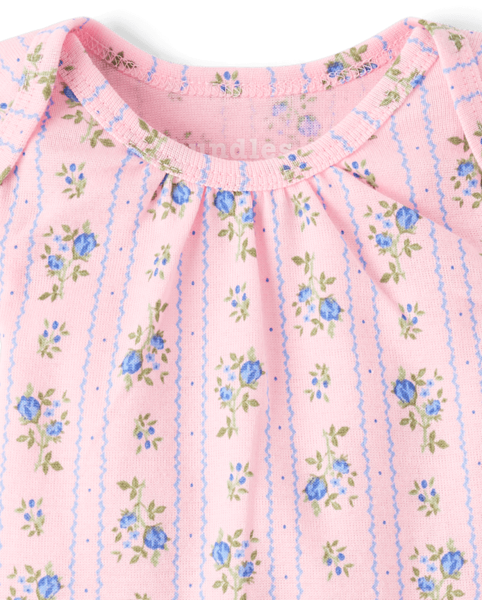 Baby Girls Bow Bodysuit 5-Pack