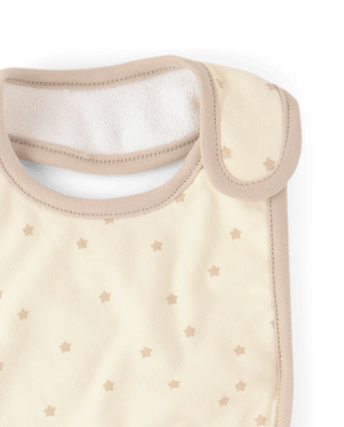 Baby Star Bib And Burp Cloth 6-Piece Set