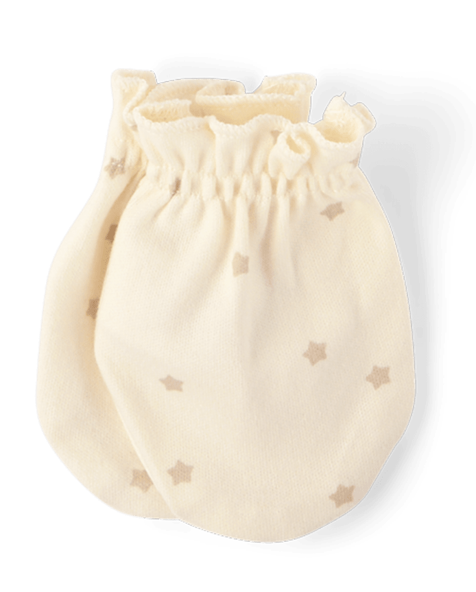 Baby Star Hat And Mittens 6-Piece Set