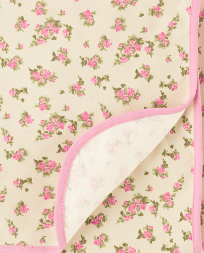 Baby Girls Floral Swaddle Blanket 2-Pack