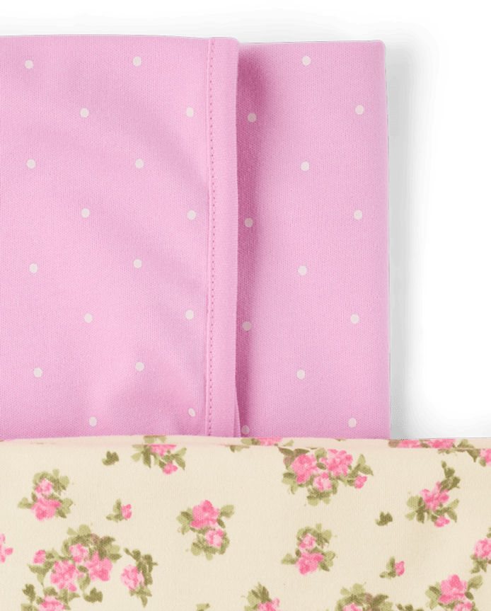 Baby Girls Floral Swaddle Blanket 2-Pack
