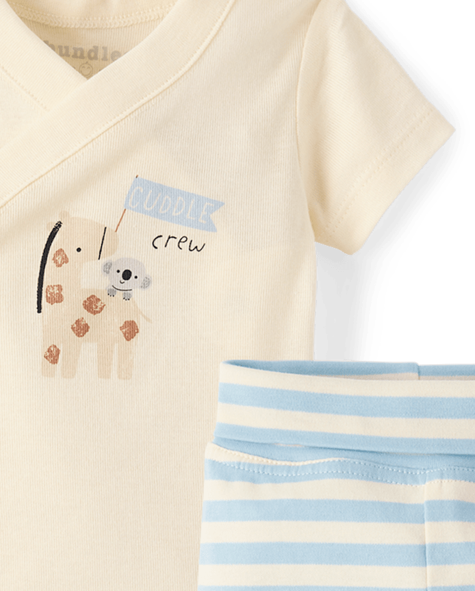 Baby Boys Cuddle Crew 2-Piece Outfit Set