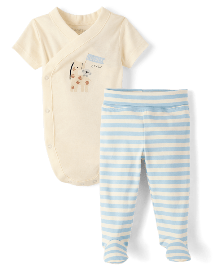 Baby Boys Cuddle Crew 2-Piece Outfit Set