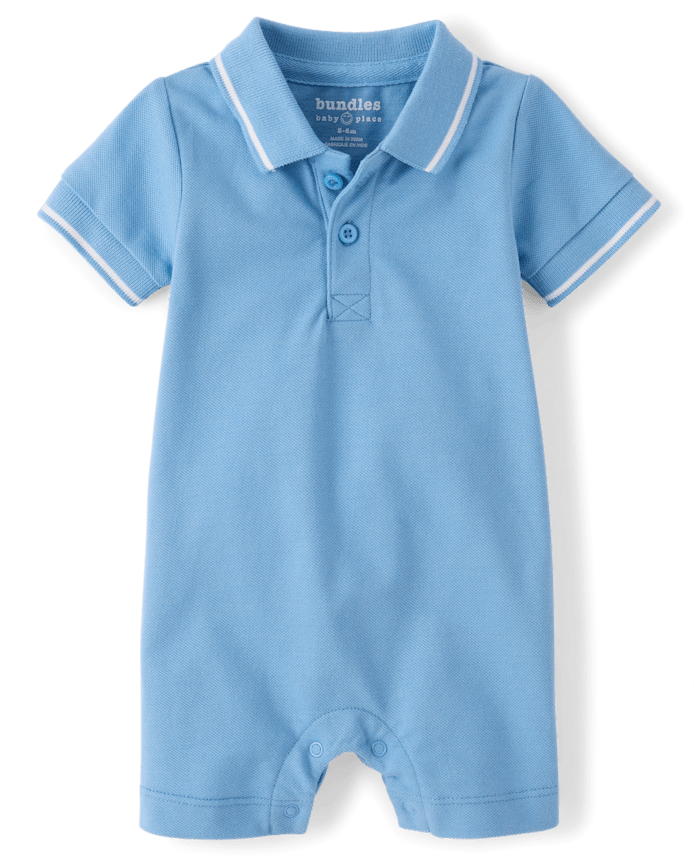 Baby Boys Tipping Polo Romper