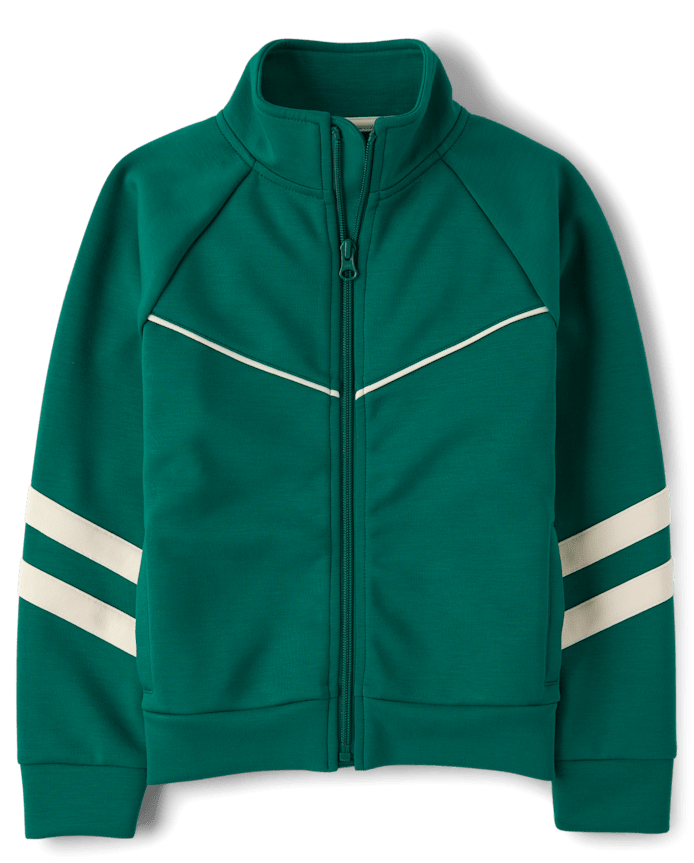 Kids Contrast Scuba Track Jacket