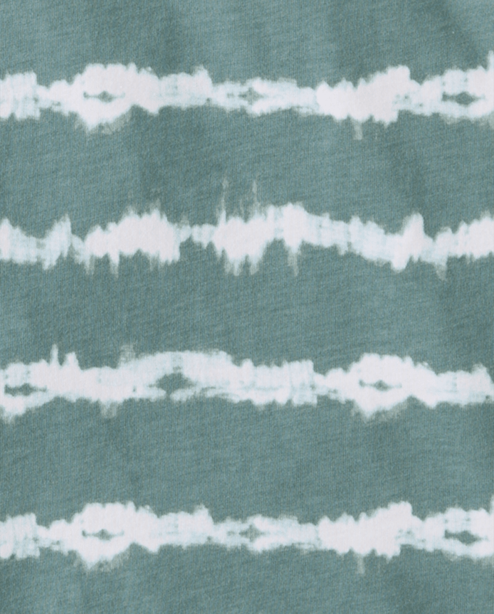 Boys Tie Dye Striped Tee