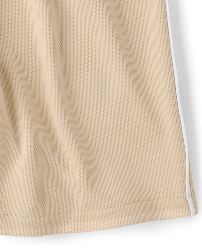Boys Quick Dry Side Stripe Mesh Active Shorts