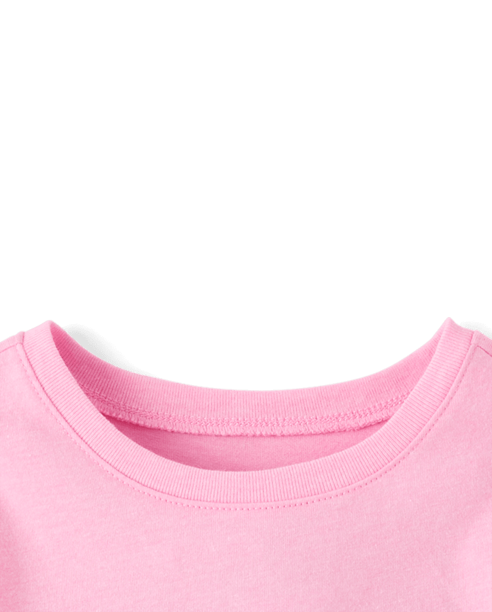 Baby And Toddler Girls St. Patrick's Day Lucky Girl Graphic Tee