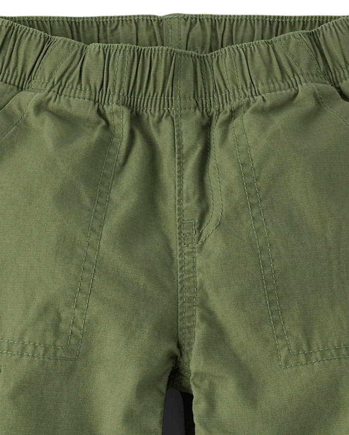 Boys Ripstop Baggy Pull On Cargo Pants