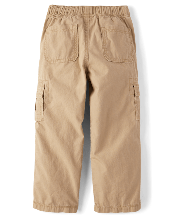 Boys Ripstop Baggy Pull On Cargo Pants