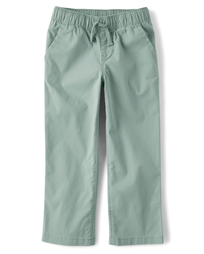 Boys Pull On Straight Chino Pants