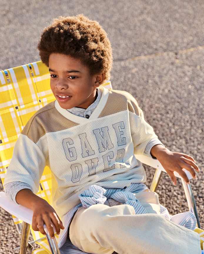 Kids Quick Dry Graphic Mesh Football Jersey