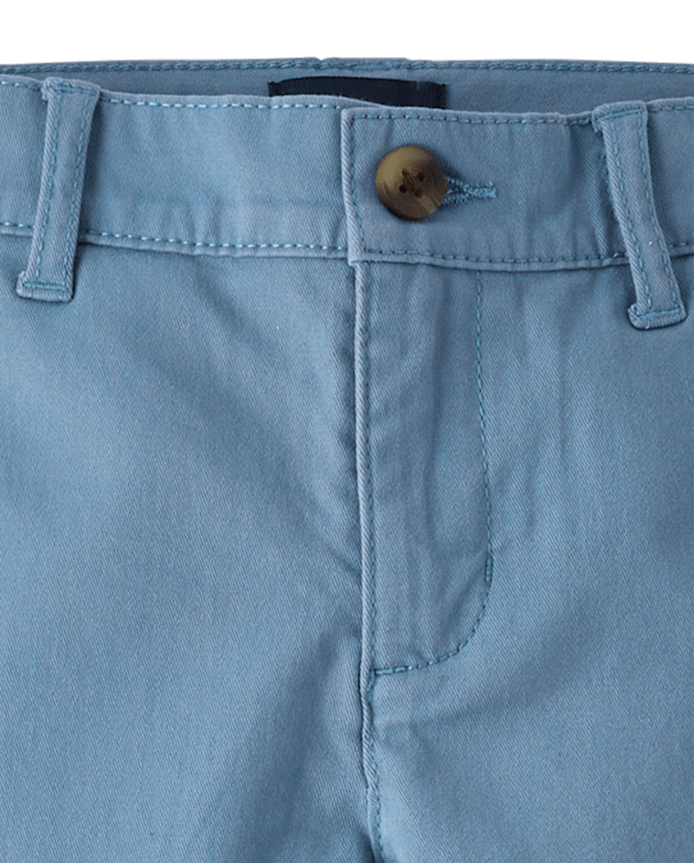 Boys Stretch Straight Chino Pants