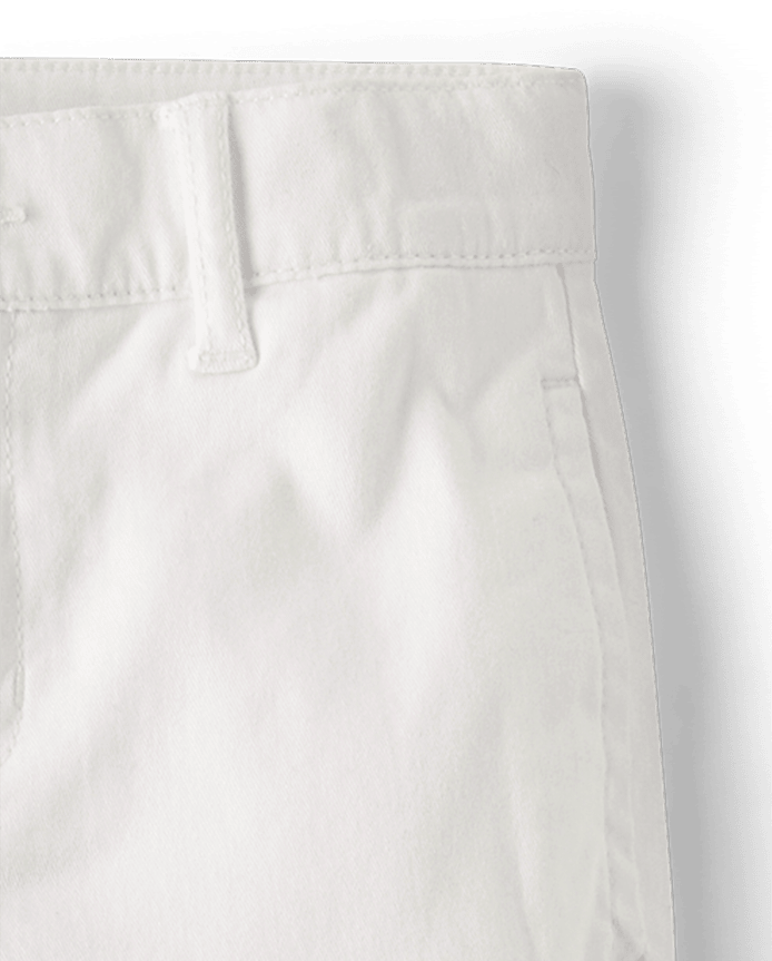 Boys Stretch Straight Chino Pants