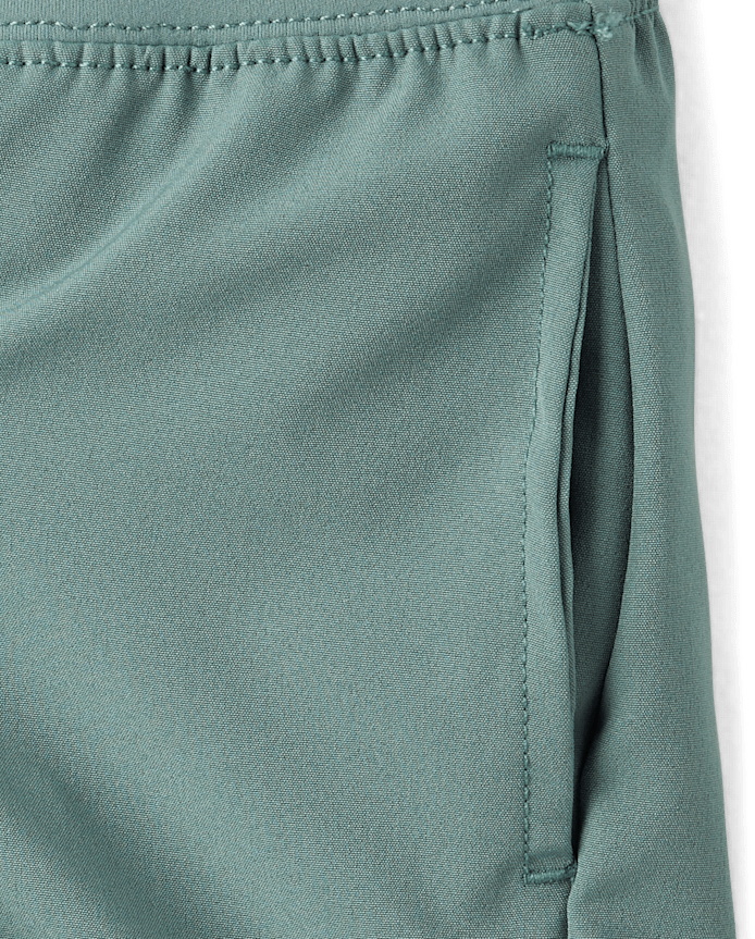 Boys Quick Dry Textured Hem Pull On Shorts