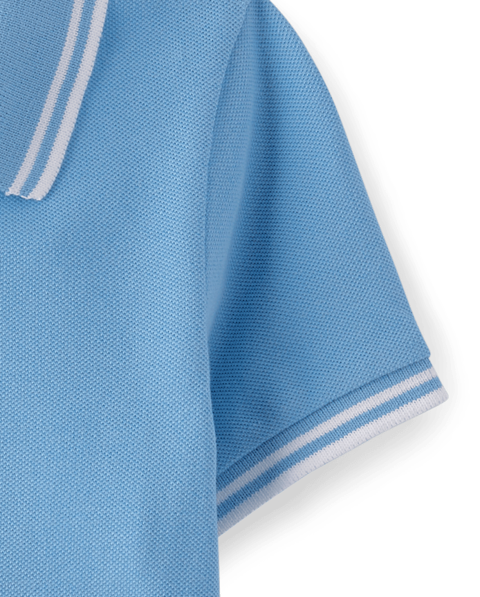 Baby And Toddler Boys Tipping Soft Pique Polo