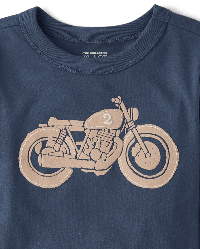 Baby And Toddler Boys Embroidered Vehicle Top