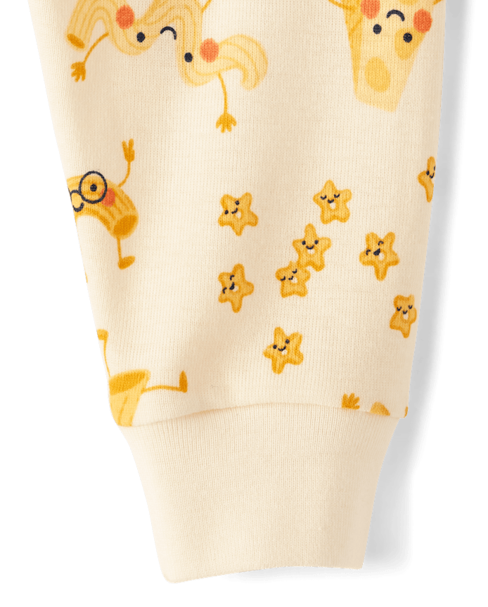 Baby And Toddler Pasta Friends Snug Fit Cotton Pajamas