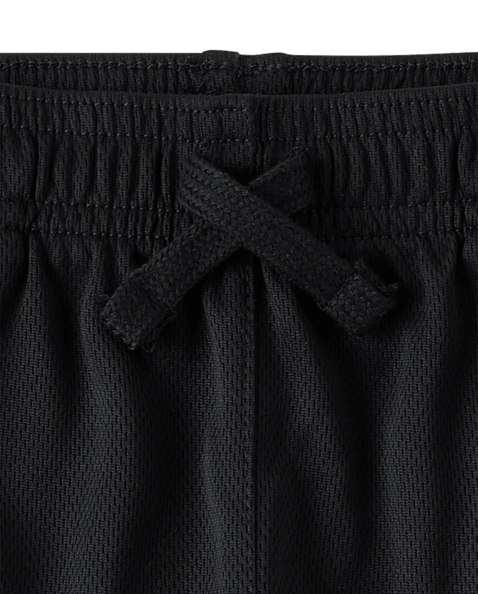 Baby And Toddler Boys Quick Dry Striped Mesh Lined Active Shorts