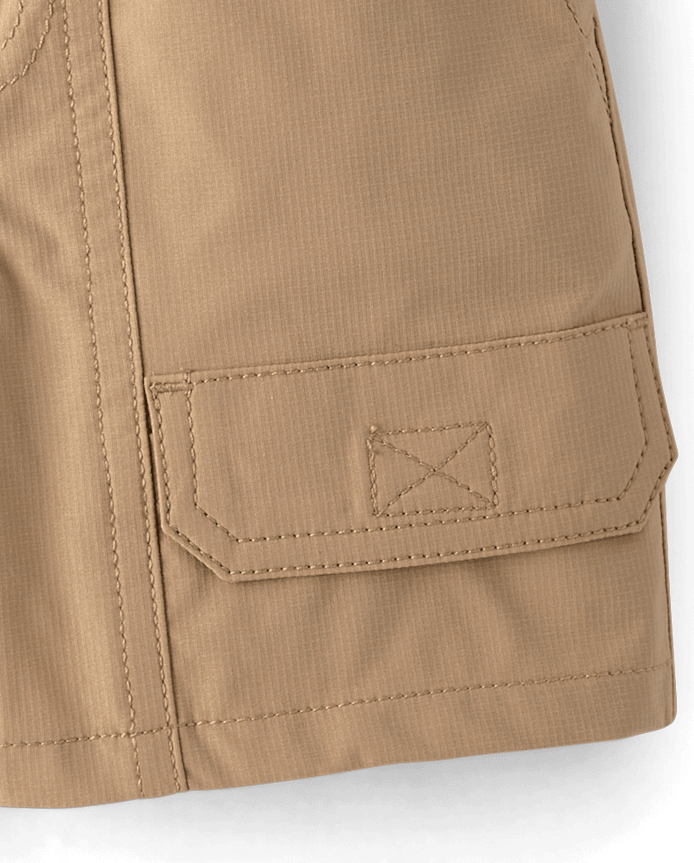 Baby And Toddler Boys Quick Dry Ripstop Cargo Shorts