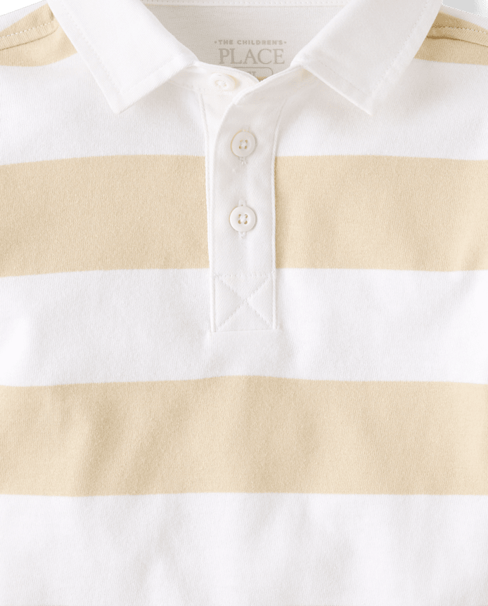Baby And Toddler Striped Rugby Polo