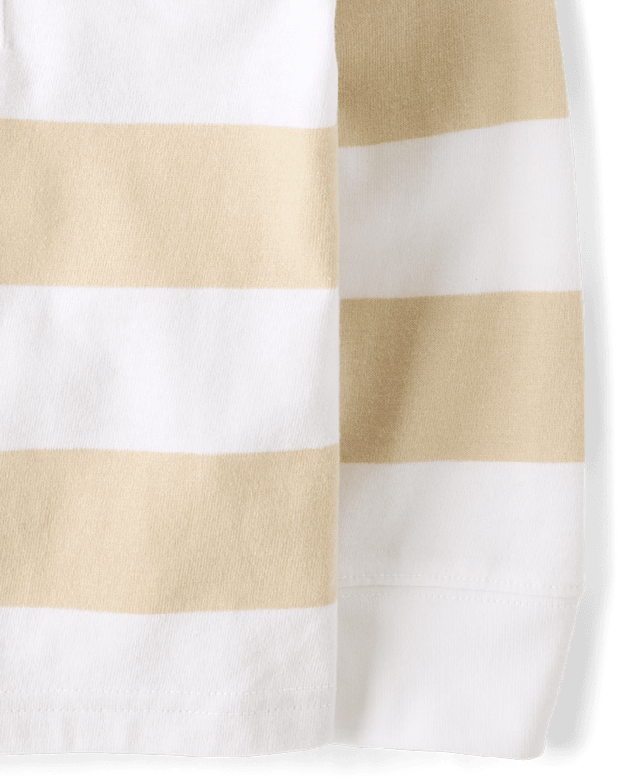 Baby And Toddler Striped Rugby Polo