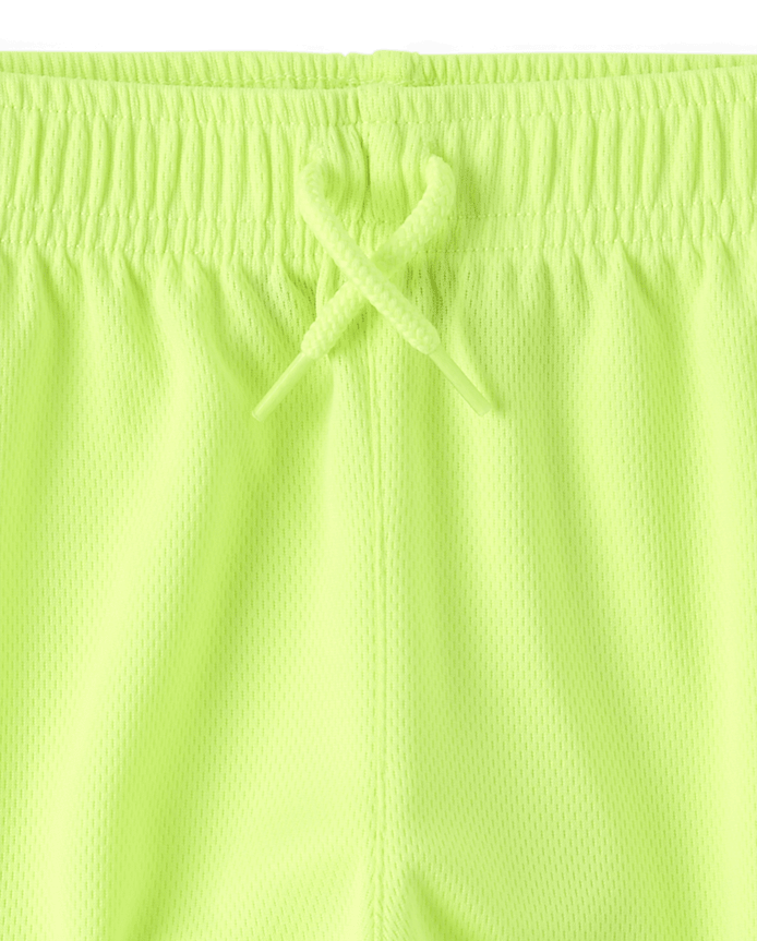 Baby And Toddler Boys Quick Dry Side Stripe Mesh Active Shorts