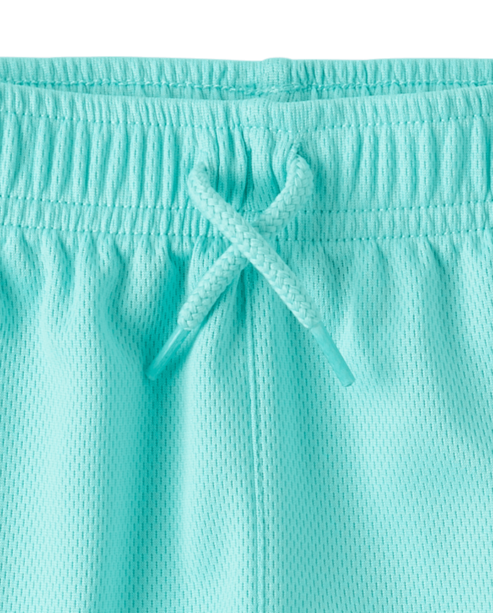 Baby And Toddler Boys Quick Dry Side Stripe Mesh Active Shorts