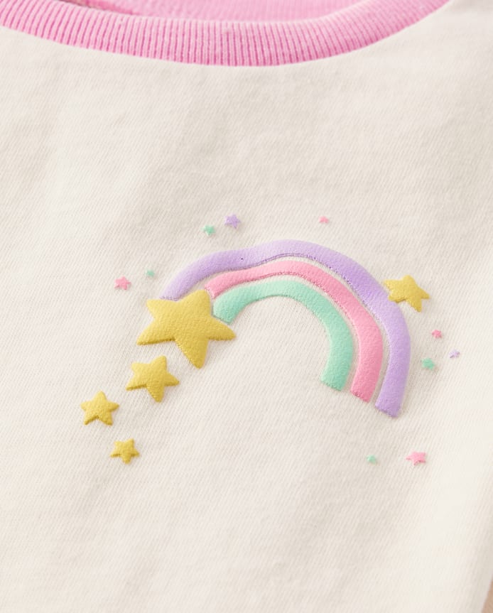 Toddler Girls Rainbow Tee 4-Pack