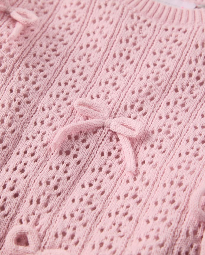 Toddler Girls Bow Sweater