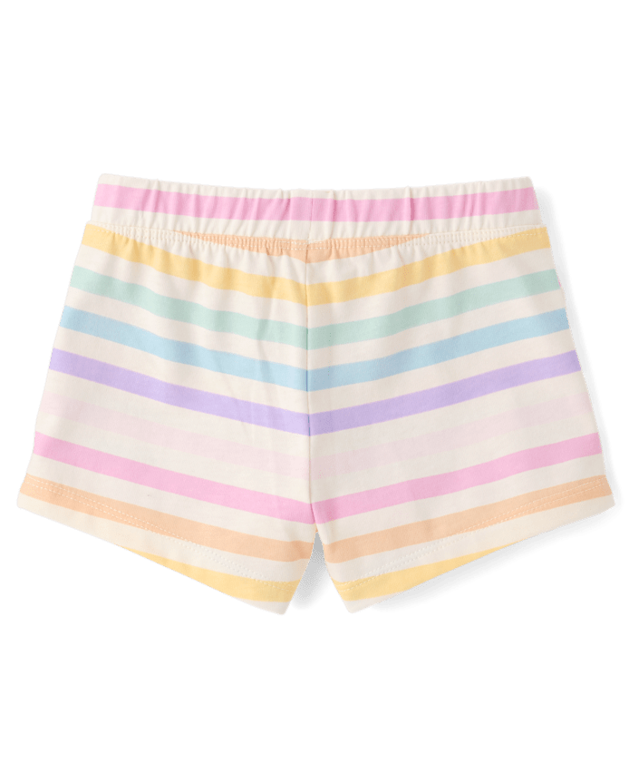 Toddler Girls Print Shorts 4-Pack