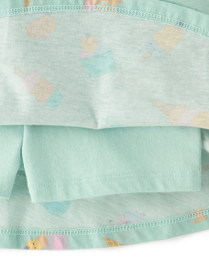 Toddler Girls Print 2-Piece Outfit Set