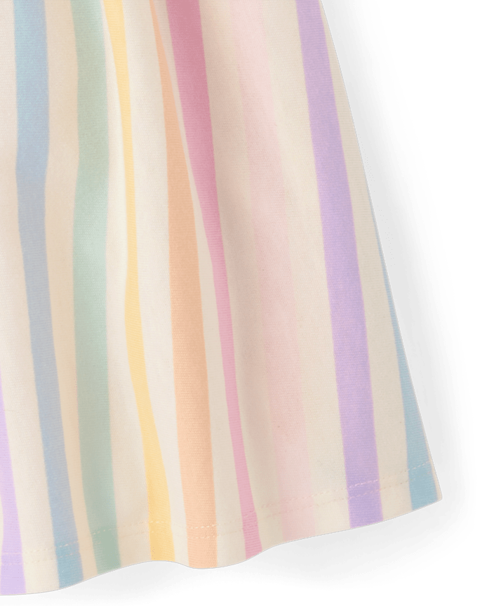 Baby And Toddler Girls Print Flutter Dress