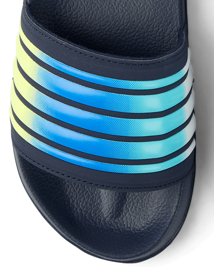 Boys Striped Slides