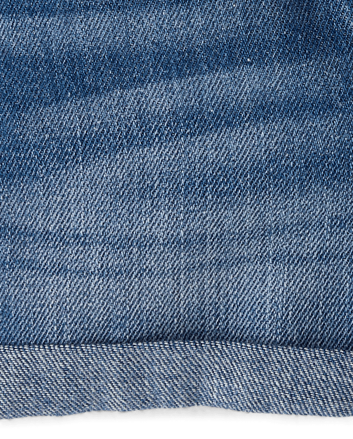 Baby And Toddler Girls Paperbag Waist Denim Shortie Shorts