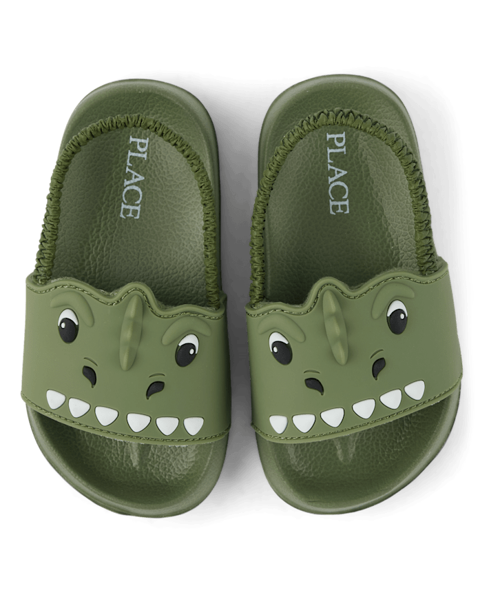 Toddler Boys Dino Slides