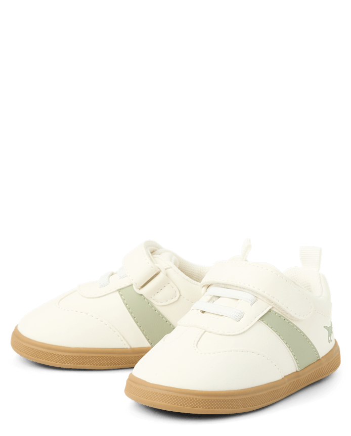 Baby And Toddler Boys First Steps Dino Sneakers