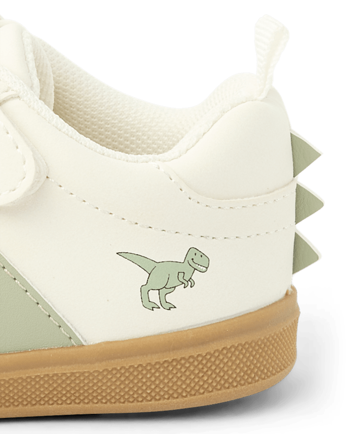 Baby And Toddler Boys First Steps Dino Sneakers