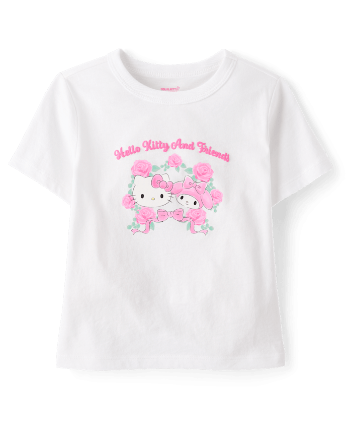 Toddler Girls Hello Kitty® And Friends Puff Print Graphic Tee