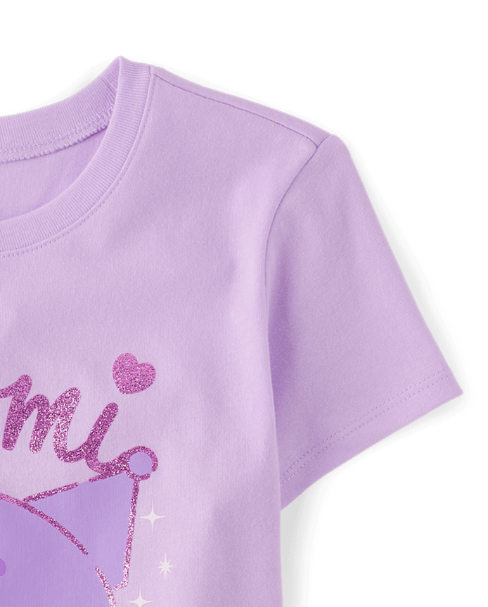 Girls Kuromi™ Glitter Easter Graphic Tee