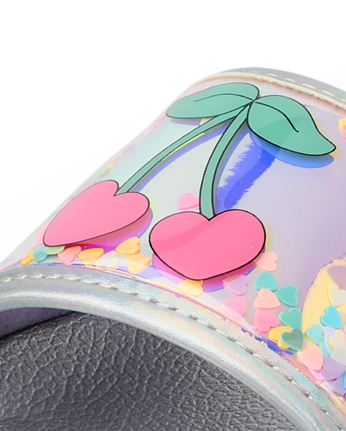 Girls Shakey Cherry Slides