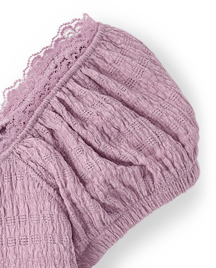 Girls Textured Knit Top